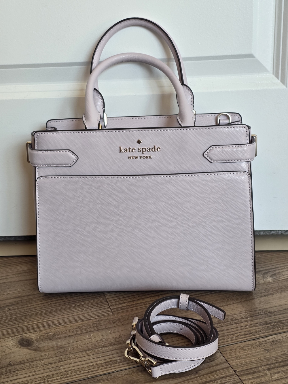 Kate Spade Staci Medium Satchel Lilac Moonlight
